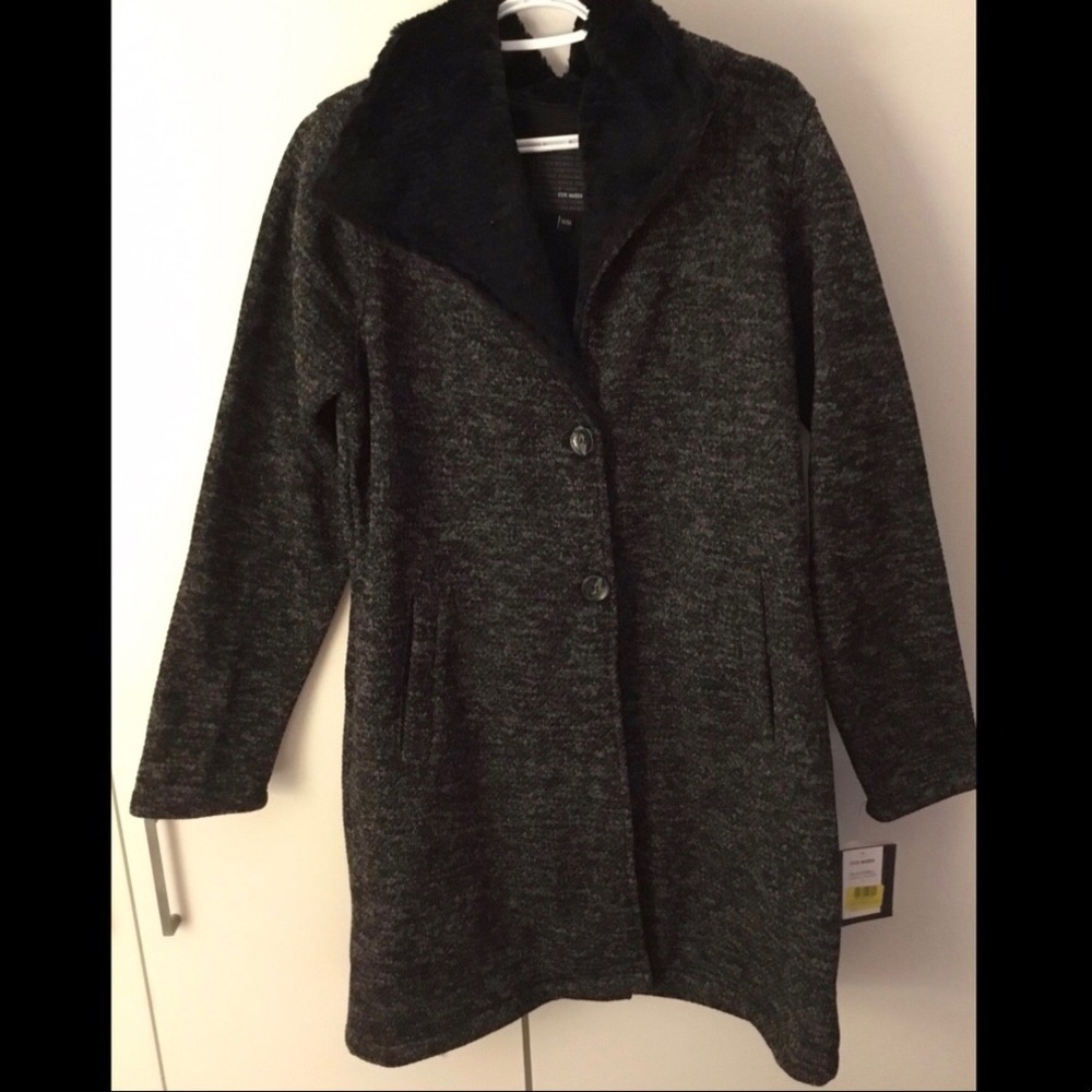 5/30% off - witchy aesthetic vampire cute coat Classy Gray Long Grey